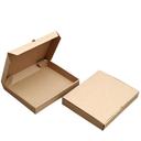Nemco Kraft / Kraft B Flute Kraft Plain Pizza Box, 14 x 14 x 2 inch -- 50 per case