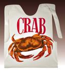 Cellucap Deluxe Poly Adult Bib - Printed Crab Style, 15 1/2 x 20 inch -- 500 per case.