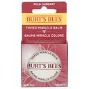 Burts Bees Baume Miracle Colore Wild Currant Tinted Miracle Balm, 0.6 Ounce -- 2 per case