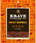 Krave Sweet Chipotle Gourmet Beef Cut, 2.7 ounce -- 8 per case.