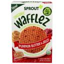 Sprout Organic Pumpkin Butter and Jelly Wafflez Toddler Snacks, 0.63 Ounce -- 50 per case