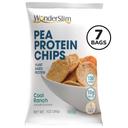 WonderSlim 30 Gram Cool Ranch Pea Protein Chips, 7 count -- 12 per case