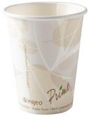 Primeware PLA Lined Compostable Hot Cup, 8 Ounce -- 1000 per case.