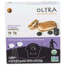 Olyra Greek Yogurt Blueberry Sandwich Breakfast Biscuit, 5.3 Ounce -- 6 per case