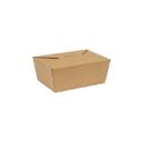 Inno-Pak Number 4 Innobox Edge Brown Kraft Poly Coated Inside Paper Box, 75 Fluid Ounce Capacity -- 90 per case