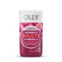Olly Ultra Strength Womens Multi Plus Omega-3 Daily Vitamin Softgels, 60 count