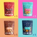 ChipMonk Mixed Flavors Keto Cookie Bites, 6 Ounce -- 20 per case