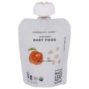 White Leaf Provisions Organic Biodynamic Peach and Oat Babyfood, 90 Gram -- 6 per case