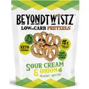 BeyondTwistz Sour Cream and Onion Low Carb Pretzels, 8 Ounce -- 12 per case