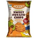Jacksons Avocado Oil Wavy Cut Cheddar and Sour Cream Sweet Potato Chips, 5 Ounce -- 12 per case