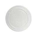 Kraftworth 115 Millimeter Clear Flat Lid for 44 Ounce Paper Cold Cups, 100 Count -- 1000 per case