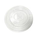 Kraftworth 90 Millimeter Clear Flat Lid for 12-22 Ounce Paper Cold Cups, 100 Count -- 1000 per case