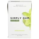 Simply Gum Sugar Free Spearmint Chewing Gum, 55 count -- 6 per case