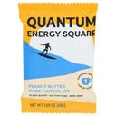 Quantum Energy Squares Peanut Butter Dark Chocolate Bar, 1.69 Ounce -- 8 per case
