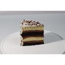 Carlos 8 inch Black and White Cake Slice, 12 count -- 12 per case