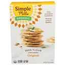 Simple Mills Organic Original Seed Flour Cracker, 4.25 Ounce -- 6 per case