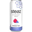 Steaz Organic Blueberry Pomegranate Acai Iced Green Tea, 16 Ounce -- 12 per case.