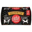 Vital Farms Pasture Raised Unsalted Butter, 16 Ounce -- 15 per case