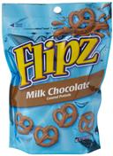 Flipz Milk Chocolate Covered Pretzel - Floorstand, 5 Ounce -- 48 per case