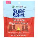 Surf Sweets Organic Cinnamon Bears Candy, 6 Ounce -- 8 per case