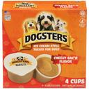 Dogsters Cheesy Bacon Flavor Ice Cream Style Treats for Dog, 3.5 Fluid Ounce -- 4 per case