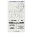The Grandpa Soap Charcoal Face and Body Bar Soap, 4.25 Ounce -- 3 per case