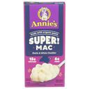 Annies Super Mac Shells and White Cheddar Pasta, 6 Ounce -- 12 per case