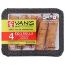 Vans Kitchen Chicken Egg Roll, 13.75 Ounce -- 12 per case
