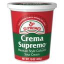 V and V Supremo Crema Supremo Sour Cream, 425 Gram -- 12 per case