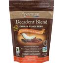 Spectrum Essentials Organic Decadent Blend Chia and Flax Seed with Coconut and Cocoa, 12 Ounce