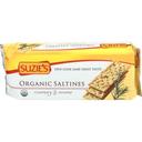 Suzies Organic Rosemary and Sesame Saltines Cracker, 8.8 Ounce -- 12 per case