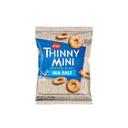 Paskesz Sea Salt Thinny Mini Pretzel Flats, 2.1 Ounce -- 24 per case