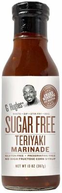 G Hughes Smokehouse Sugar Free Original Teriyaki Marinade, 13 Ounce -- 6 per case