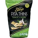 Stacys Garlic and Herbs Pita Thins, 6.75 Ounce -- 8 per case