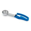 Vollrath 47374 Stainless Steel Number 16 Extended Length Disher with Royal Blue Squeeze Handle, 2.01 Ounce Capacity