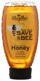 Glorybee Clover Blossom Save The Bee Honey, 16 Ounce -- 6 per case