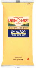 Land O Lakes Extra Melt Yellow Cheese Sauce, 5 Pound -- 6 per case.