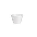 Dart Container J Cup EPS White Squat Foam Food Container, 6 Ounce -- 1000 per case