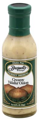 Braswell Creamy Vidalia Onion Dressing, 12 Ounce -- 6 per case