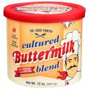 Saco Cultured Buttermilk Powder, 12 Ounce Can -- 6 per case