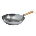Joyce Chen Classic Series Carbon Steel Stir Fry Pan with Birch Handle, 12 inch