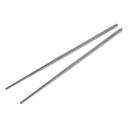 Joyce Chen Reusable Stainless Steel Metal Chopsticks Set, 5 Pair