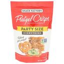 Snack Factory Party Size Everything Pretzel Crisps, 14 Ounce -- 12 per case