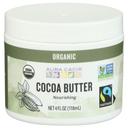 Aura Cacia Organic Nourishing Cocoa Butter, 4 Ounce -- 3 per case