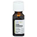 Aura Cacia Texas Cedarwood Essential Oil, 0.5 Ounce