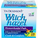 T N Dickinson Witch Hazel Hemorrhoidal Pad, 100 count