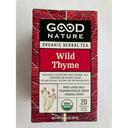 Good Nature Wild Thyme Tea, 20 tea bags -- 6 per case