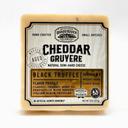 Burnett Dairy Black Truffle Cheddar Cheese, 8 Ounce -- 12 per case
