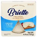 Briette Creamy Blue Brie Cheese, 4.4 Ounce -- 10 per case