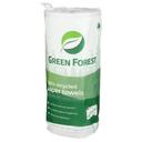 Green Forest White Paper Towel Roll -- 30 per case